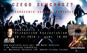 Czego słuchasz? (o zagrożeniach duchowych w muzyce)